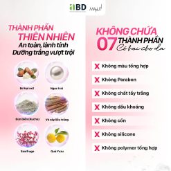 kem dưỡng trắng da toàn thân hữu cơ Maputi